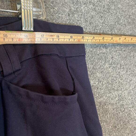 Studio By Torrid Pants Womens 22 Blue Stretch Pull On Flare Leg Chinos Plus Size - Picture 5 of 9